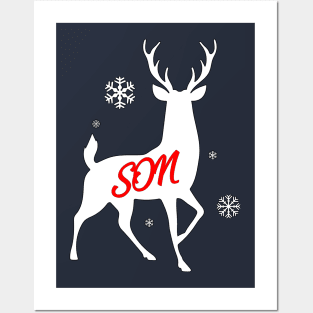 MERRY CHRISTMAS FUNNY T-SHIRT Posters and Art